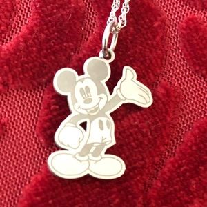 Licensed Disney Sterling Silver Plated Mickey